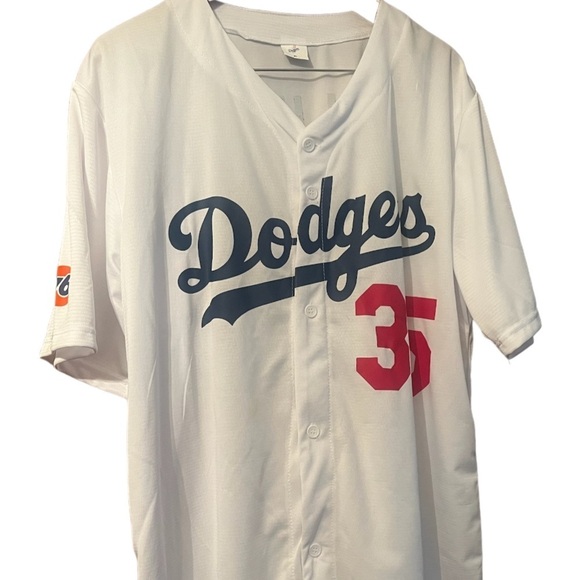 Los Angeles Dodgers White Promo Jersey LA Men XL Cody Bellinger 76 - Picture 3 of 8